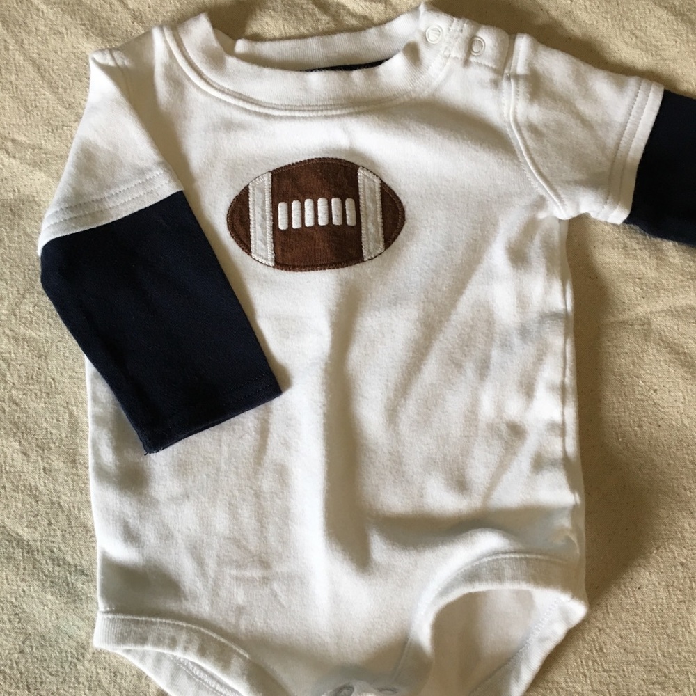 Gymboree football  onesie